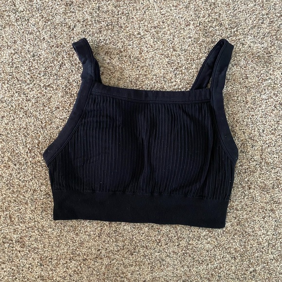 Aerie ribbed seamless longline bralette - Picture 2 of 5